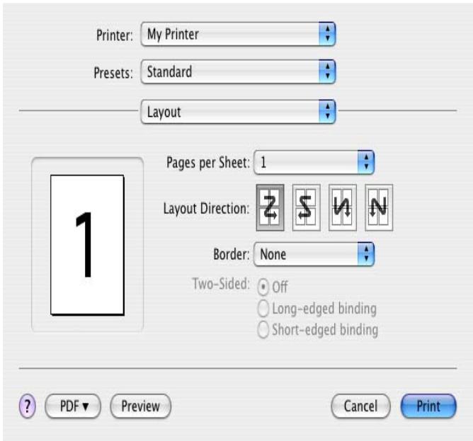 OKI MB480MFP - Mise en page - 1