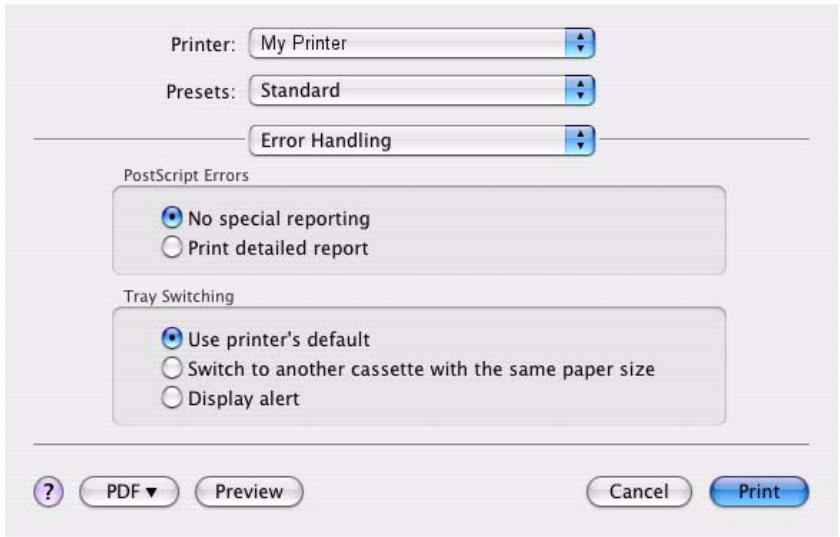 OKI MB480MFP - Gestion des erreurs - 1