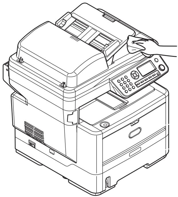 OKI MB480MFP - ...du boîtier - 1