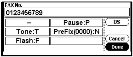 OKI MC561MFP - Entrée directe : utilisation du clavier numérique - 2