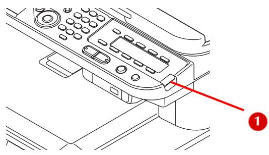OKI MC561MFP - Saisie de texte à l'aide du clavier alphabétique (modèle MC561dn uniquement) - 1