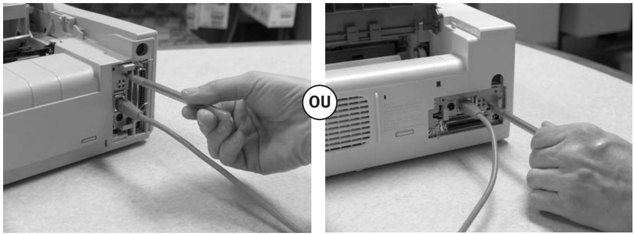 OKI ML 420 - Impression d'une feuille de configuration - 1