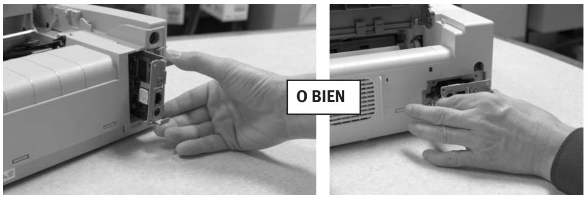OKI ML 491 - Cómo instalar la Tarjeta de Red OkiLAN 6130 - 4