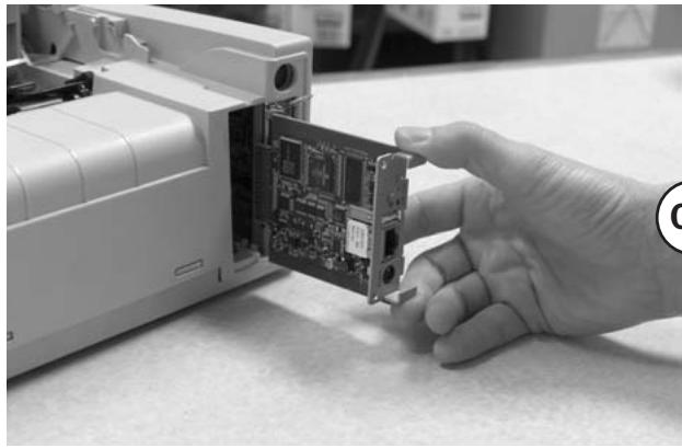 OKI ML 491 - Instalação da placá de rede OkiLAN 6130 - 4