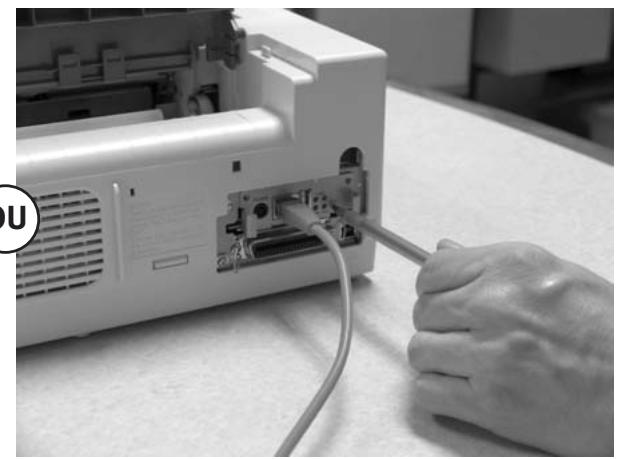 OKI ML 491 - Impressão de uma folha de configurações - 2