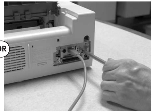 OKI ML 491 - Printing a Configuration Sheet - 2