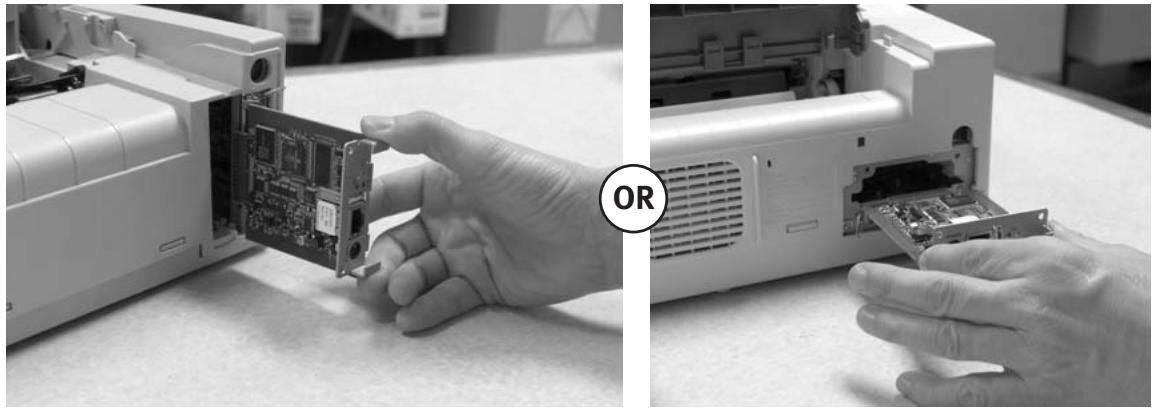 OKI ML 620 - Installing the OkiLAN 6130 Network Card - 4