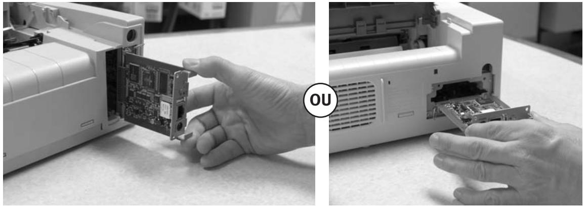 OKI ML 620 - Instalação da placá de rede OkiLAN 6130 - 4