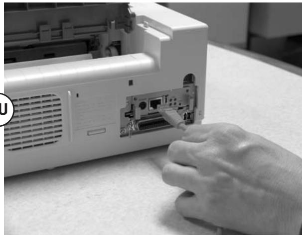 OKI ML 620 - Installation de la carte réseau OkiLAN 6130 - 9