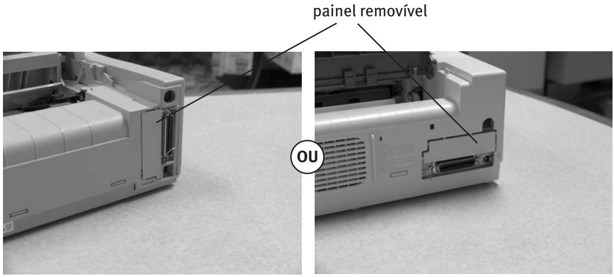 OKI ML 620 - Instalação da placá de rede OkiLAN 6130 - 3