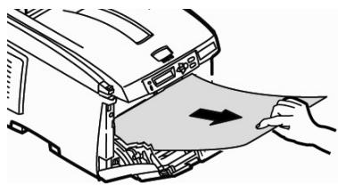 OKI MPS6150C - Atascos de la cubiertadelantera 372, 380 - 2