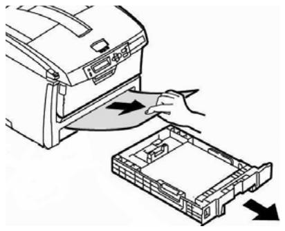 OKI MPS6150C - Jam 391 (Tray 1) - 1
