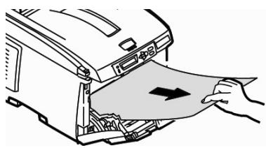 OKI MPS6150C - Bourrages du capot avant 372, 380 - 2