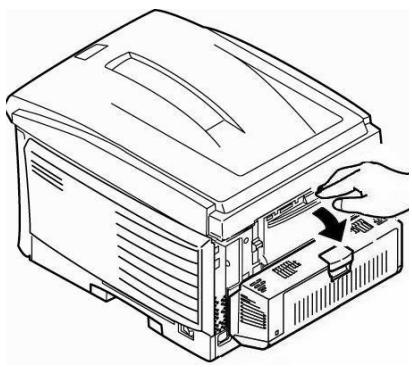 OKI MPS6150C - Ouvrez le bac de sortie arrrière - 1