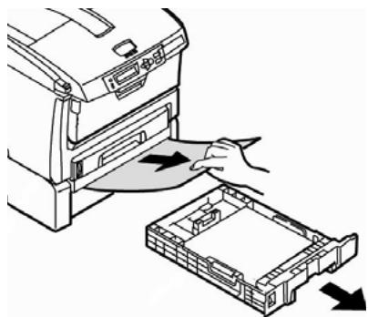 OKI MPS6150C - Bourrage 392 (Bac 2 optionnel) - 1