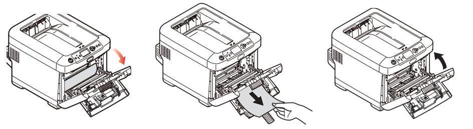 OKI MPS710C - Solución de atascos (cont.) - 3