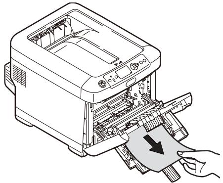OKI MPS710C - Solución de atascos (cont.) - 2
