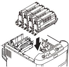 OKI MPS710C - Dégagement des bourges (suite) - 6