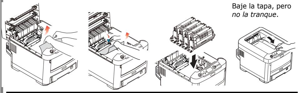 OKI MPS710C - Solución de atascos (cont.) - 2