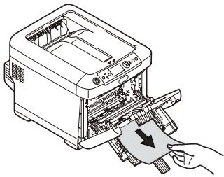 OKI MPS710C - Dégagement des bourges (suite) - 9