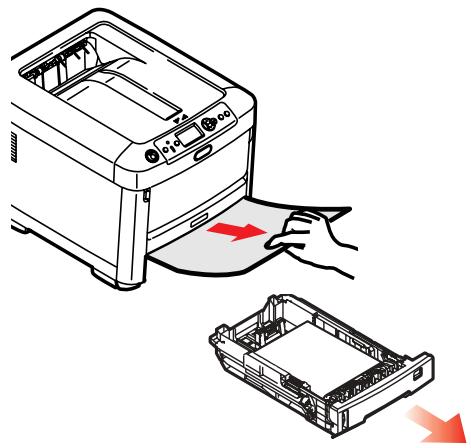OKI MPS710C - Clearing Media Jams (cont.) - 4