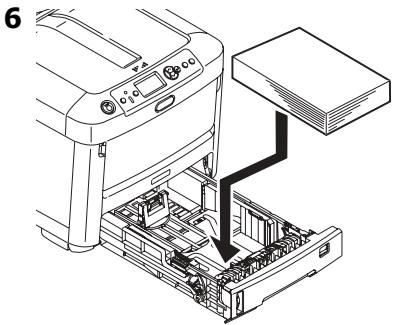OKI MPS710C - Bacs 1, 2 et 3 optionnel (suite)   Chargement des supports d'impression - 6