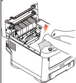 OKI MPS710C - Dégagement des bourges (suite) - 4