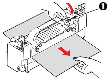 OKI MPS710C - Clearing Media Jams (cont.) - 3