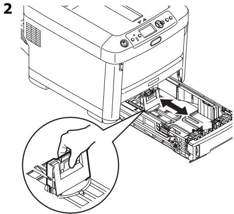 OKI MPS710C - Bacs 1, 2 et 3 optionnel (suite)   Chargement des supports d'impression - 2