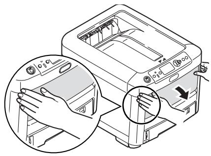 OKI MPS710C - Loading Print Media - 1