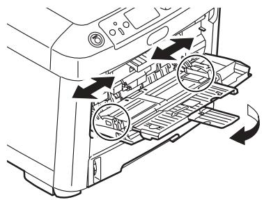 OKI MPS710C - Carga del medios de impresión - 2