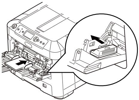 OKI MPS710C - Carga del medios de impresión - 5