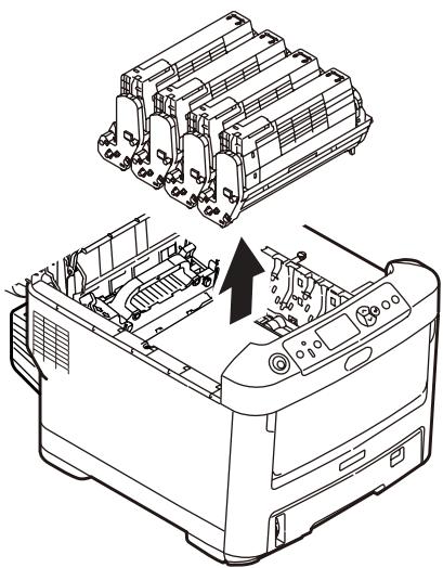 OKI MPS710C - Solución de atascos (cont.) - 1