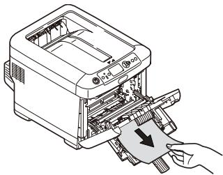 OKI MPS710C - Clearing Media Jams (cont.) - 9