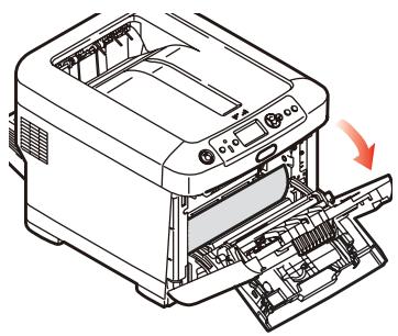 OKI MPS710C - Clearing Media Jams (cont.) - 1