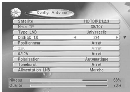 ELAP THALIS V - - Etanchéité de la fiche «f» du ou des lnb(s) (effectuer cette opération par temps sec) - 4