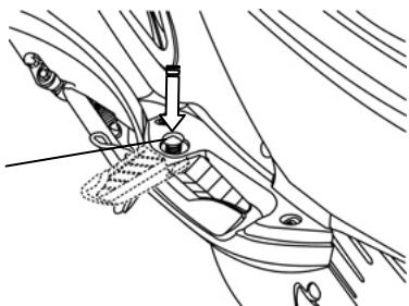 SYM GTS - Repose-pied - 1