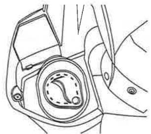 SYM LF12W - BOUCHON DE RESERVOIR DE CARBURANT - 1