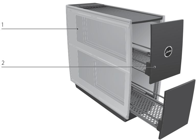 JURA CUP WARMER - Symboles utilisés : - 1