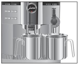 JURA IMPRESSA S9 ONE TOUCH - Transport / Vidange du système - 1