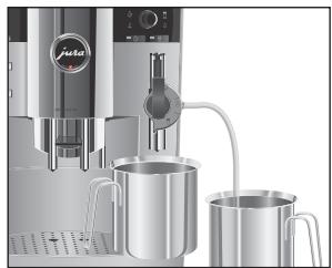 JURA IMPRESSA S9 ONE TOUCH - Nettoyage manuel de la buse Cappuccino - 2