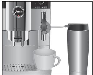 JURA IMPRESSA S9 ONE TOUCH - Moussage et chauffage de lait avec la buse Cappuccino Pro - 2
