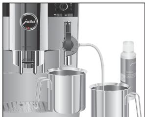 JURA IMPRESSA S9 ONE TOUCH - Nettoyage manuel de la buse Cappuccino - 1