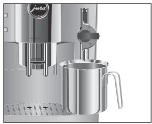 JURA IMPRESSA S9N ONE TOUCH - Mise en place et activation du contrôle - 2