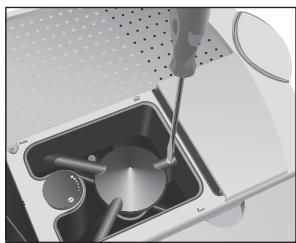 JURA IMPRESSA S9N ONE TOUCH - Nettoyage du recipient à grains - 2