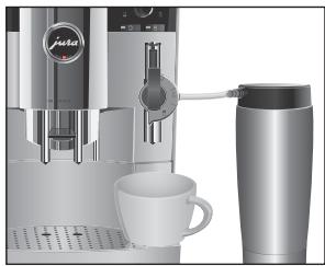 JURA IMPRESSA S9N ONE TOUCH - Lait chaud et mousse de lait - 2