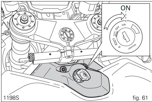 ON OFF ON LOCK P ONION 1198S fig. 61