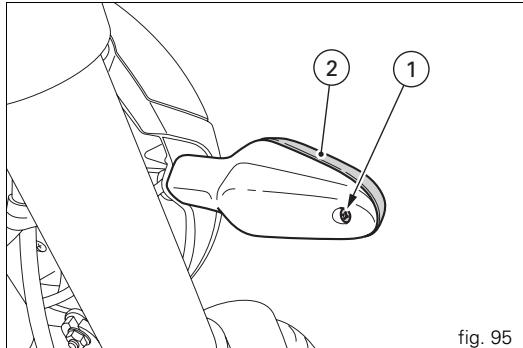 DUCATI MONSTER 696 - Clignotants (fig. 95) - 1