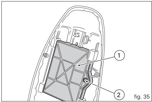 DUCATI S2R 1000 - La trousse à outils (fig. 36) - 1