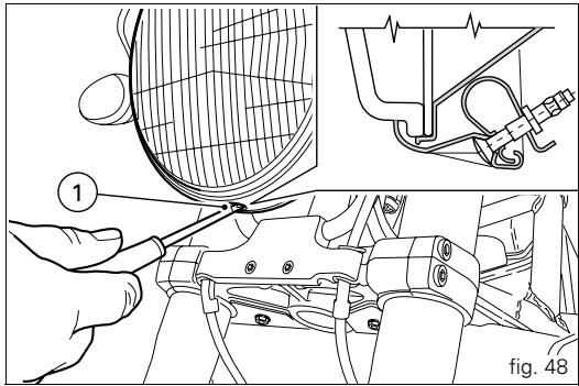 DUCATI S2R 1000 - Projecteur (fig. 48 - fig. 49 - fig. 50 - fig. 51) - 1